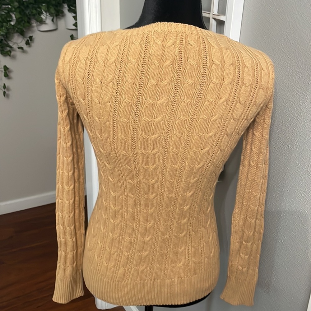 St. John's Bay Womens Crew Neck Long Sleeve Pullover Sweater size XS - Picture 3 of 5
